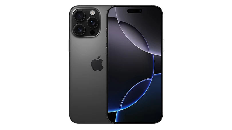iPhone 16 Pro Max màu Titan Đen mang lại vẻ đẹp sang trọng, huyền bí